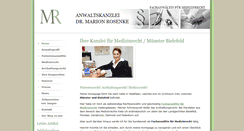 Desktop Screenshot of dr-rosenke.de